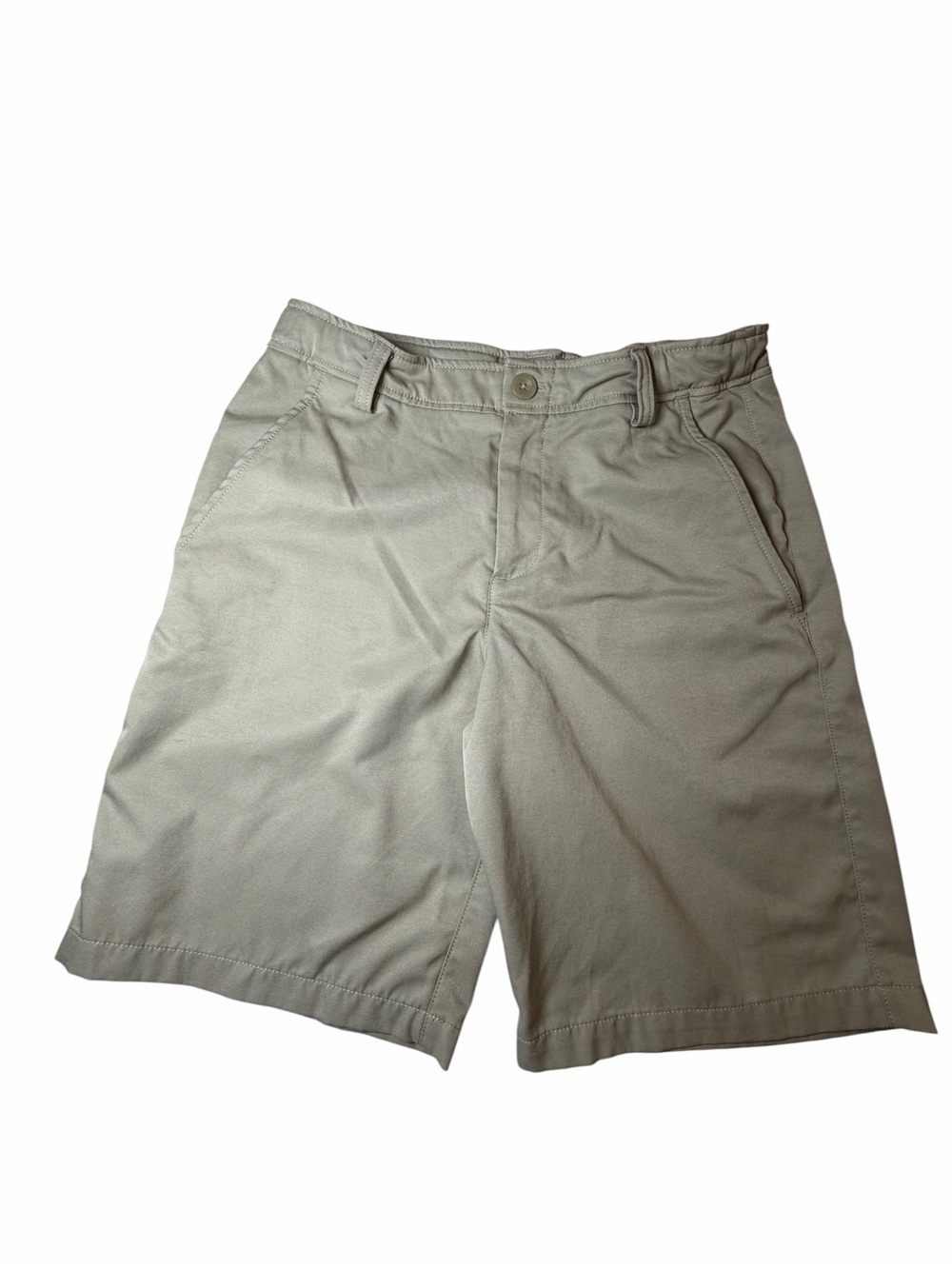 Under Armour Men's Light Khaki Flat-Front Shorts